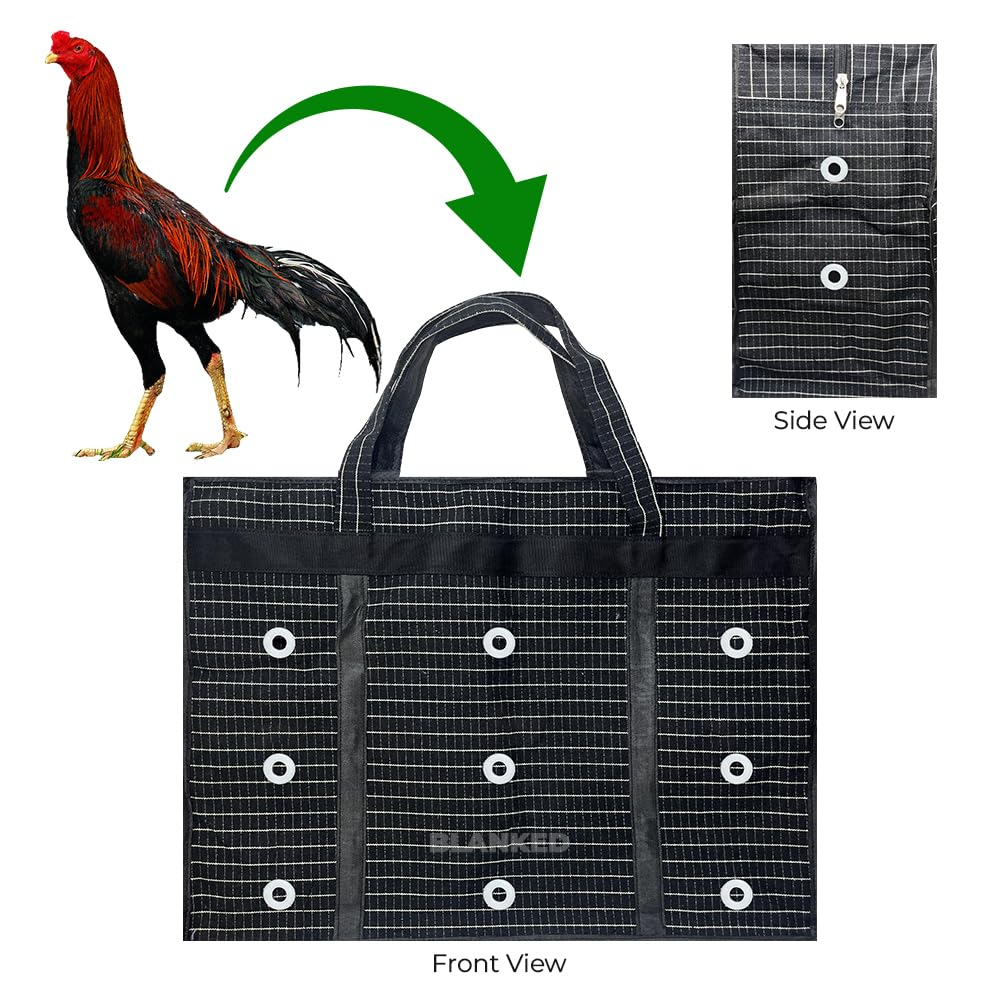 BLANKED Canvas Bags – Durable, Lightweight, and Breathable Rooster Carrying Solution Designed for Comfort, Safety, and Easy Transport of Your prized Birds. - Image 2