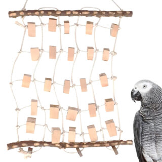 Congo® 35X18 inch Climbing Net Bird Toy | Playing & Chewing for Conure, HobbyEnclave, African Grey and Macaw Piece of 1