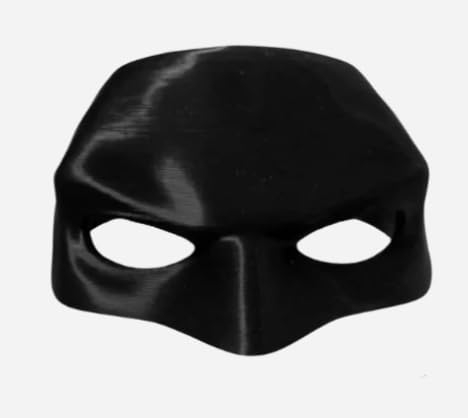 CERO 3D Printed Attractive Bat-Cat mask will make your cat look even better (Black PLA)