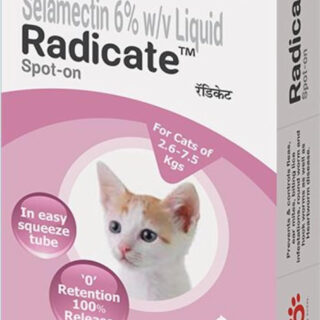 Veko RADICATE Spot On Solution for Cats Tube 0.75 ml