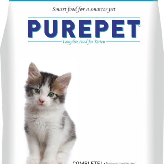 Purepet Kitten Dry Cat Food Ocean Fish Flavour, 1.2kg Pack