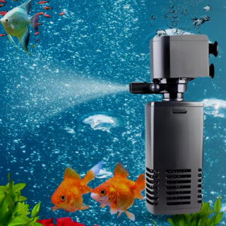 Blutails Aquarium Internal Filter | Bluepet BL-6005F 4 in 1 High Power Biological, Mechanical, & Chemical Filteration System |, 15W AC 220-240V MAX Output 880L/H.