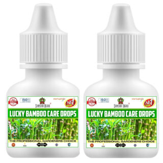 Sansar Agro® Lucky Bamboo Care & Also For Money Plants - Liquid Fertilizer For Aquatic Plants (In Water) 30Ml + 30Ml (1+1  2 Units)