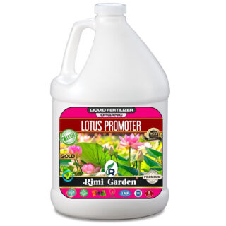 Rimi Garden® Lotus Promoter Liquid Organic Fertilizer for overall growth and flowering of Lotus and water lily plants. (100 ml)