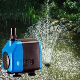 Despacito Fountain kit with Pump Water Fountain Nozzle kit for Home Outdoor, Filter kit Extension for Garden and Pond Submersible Water Pump (Water Pump max Flow - 820L/H)