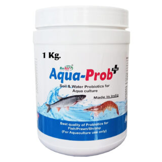 REFIT ANIMAL CARE Biofloc Probiotics for Fish, Shrimp, Prawns and Aquaculture Farming, 1 kg, Aqua Prob+