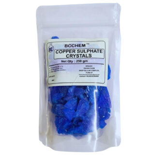 BCCHEM Copper Sulphate Crystals | Pure for Swimming Pool, Gardening, Trees| Algae Removal,Neela thot