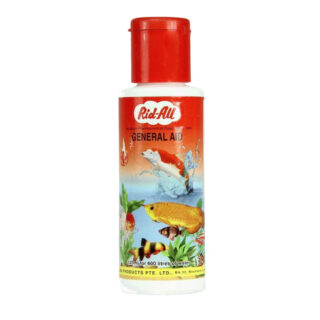 Foodie Puppies Rid All General Aid - 120ml | Aquarium Fish Medicine | General Prevention, Treats Fish & Save Life | for Fish Aquariums, Farms and Hatcheries