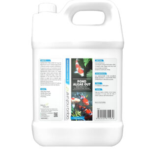 AquaNature® Pond Algae Out Stops Alage Growth for Ponds & Water Gardens (1Ltr)