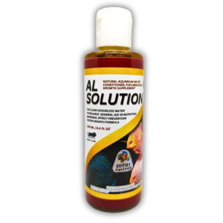 Jothi Aquatics AL-Solution Natural Aquarium Medicine, Water Conditioner & Supplement 100ml | Anti Bacterial, pH Balance, Stress Heal, Color & Growth Booster for Freshwater Fish Tank