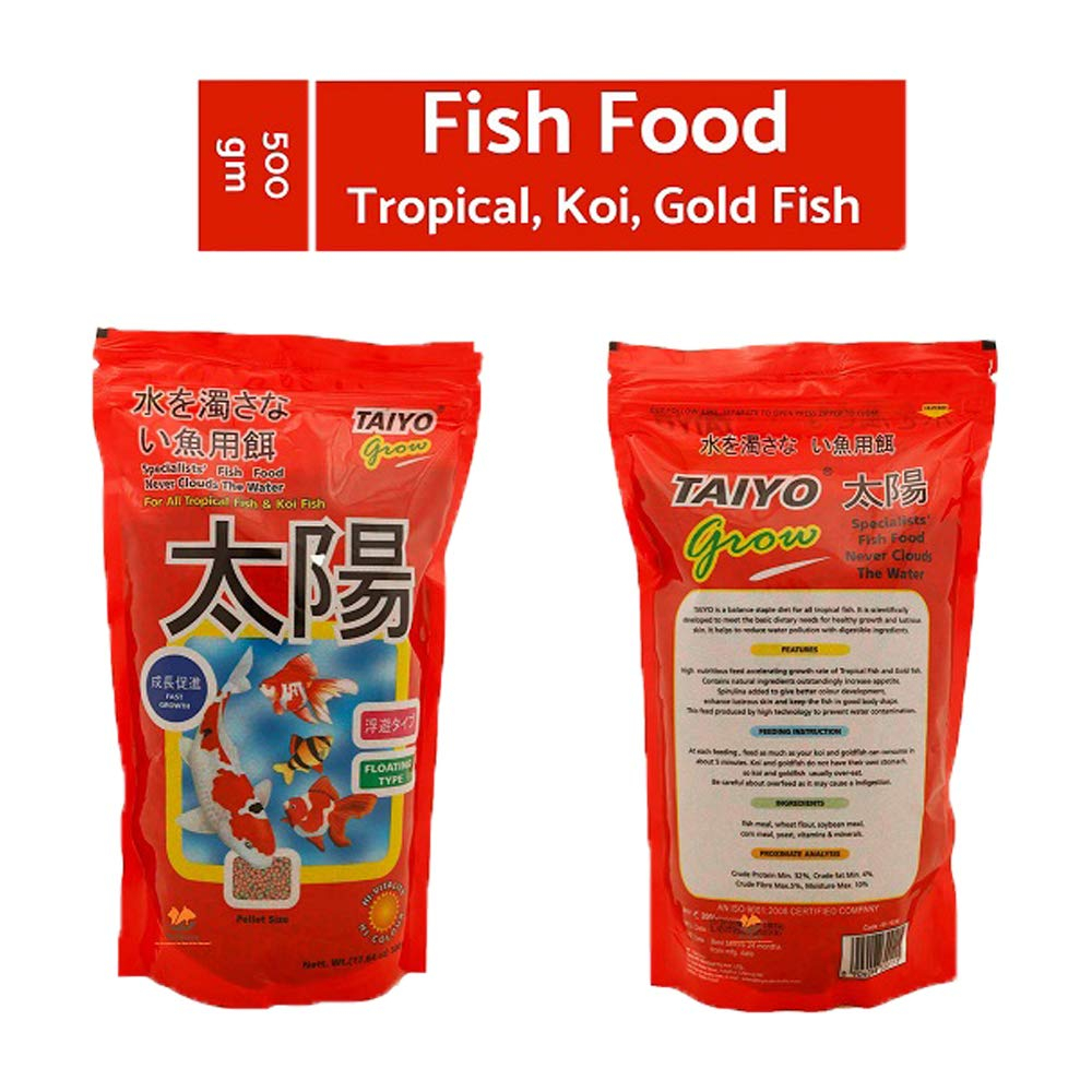 Taiyo All Life Stages Grow Fish Pellet Food, 500 g - Image 2