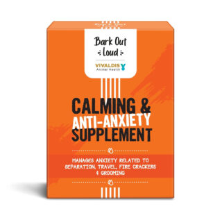 Bark Out Loud by Vivaldis - Calming & Anxiety Supplement | Natural Solution to Reduce Stress, Aggression & Anxiety in Dogs x 5 Sachets