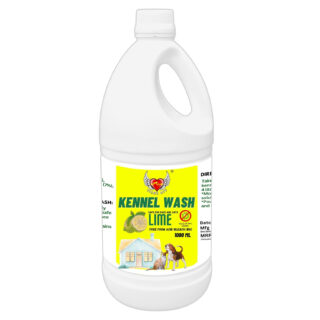 TICKZ OFF - Kennel wash/Floor Cleaner/Kennel Cleaner | Used to Clean house/Office/kennels & to removes bad odor in house caused by pets | Safe for All Pets and Childrens | (LIME 1000ML)