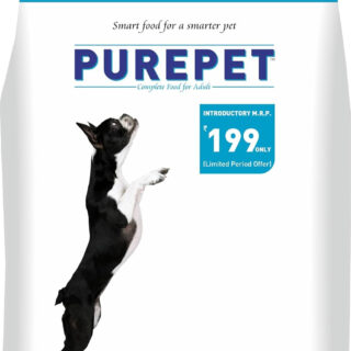 Purepet Chicken & Veg Adult Dog Food, 1 kg, Kibble
