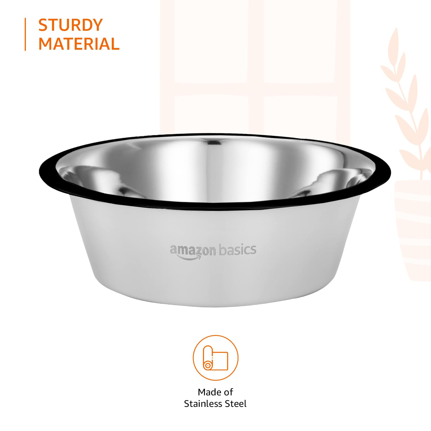 HobbyEnclave Basics Adjustable Double Diner for Pet Food and Water | 1500 ml Each | Two Removable Stainless Steel Bowls | Cat and Dog Food Bowl | Adjustable Height | Extra Rubber Support | H-Base - Image 2