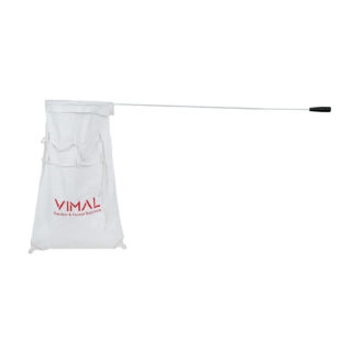 Vimal Heavy Duty Reptile Handling Drawstring Bag with Handle | Large 80 x 44 cm Secure Transport Pouch for Reptiles | Soft Cotton Bag with Reinforced Corners