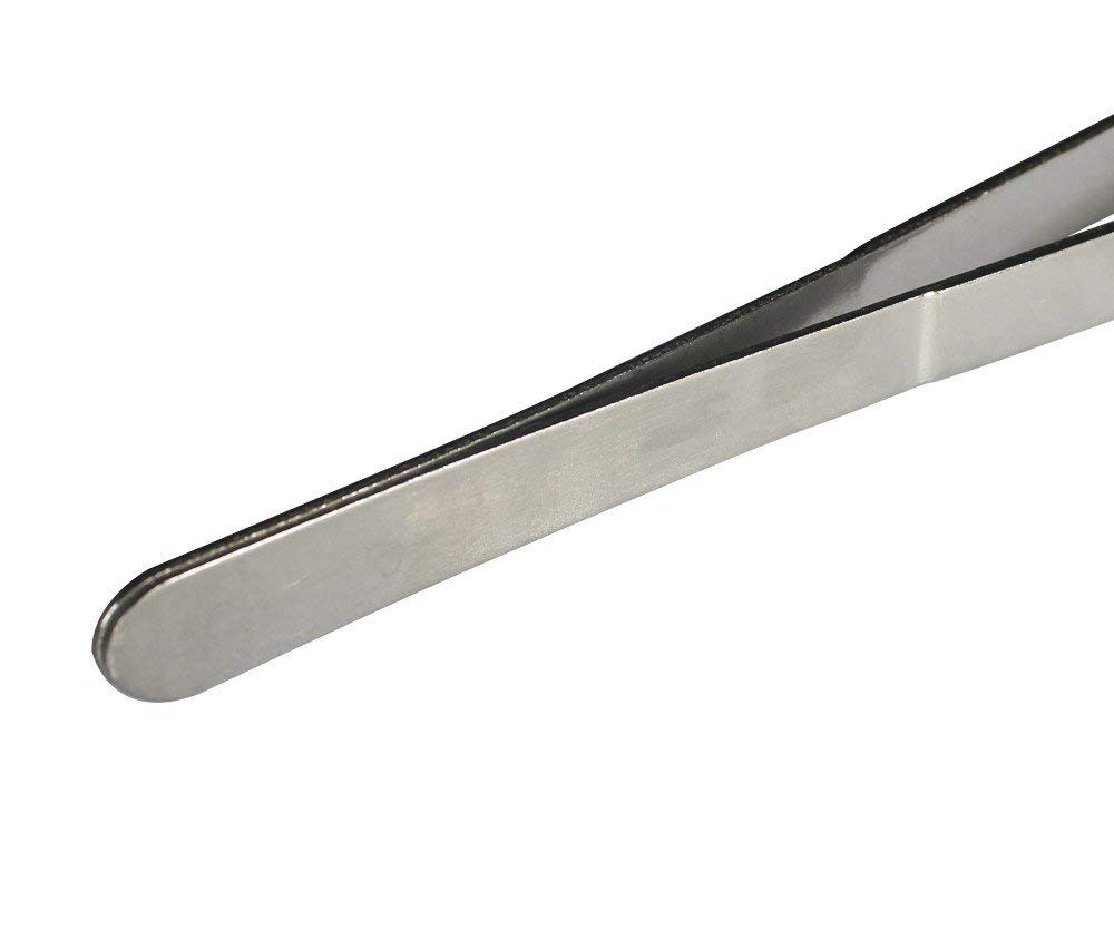 NJ Long Feeding Tongs Aquarium Tweezers, Stainless Steel Straight Aquascaping Tweezer for Fish Tank Aquatic Plants, Extra Long Tweezer :13" Long - Image 3
