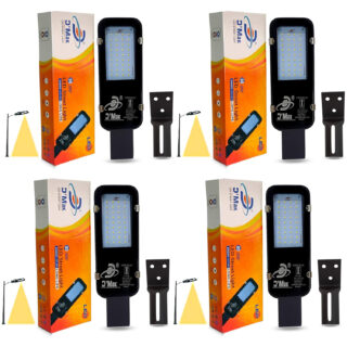 D’Mak™ 24-Watt Waterproof LED Street Light - Warm White (2 Years Warranty, IP65) Outdoor Light/Industrial Light - Pack of 4 | led Street Light |