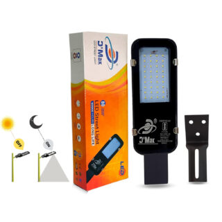 D'Mak 36 Watt Automatic Sensor System Led Street Light for Outdoor Purposes, Color-White (Pack of 1, 36 Watt) Aluminium