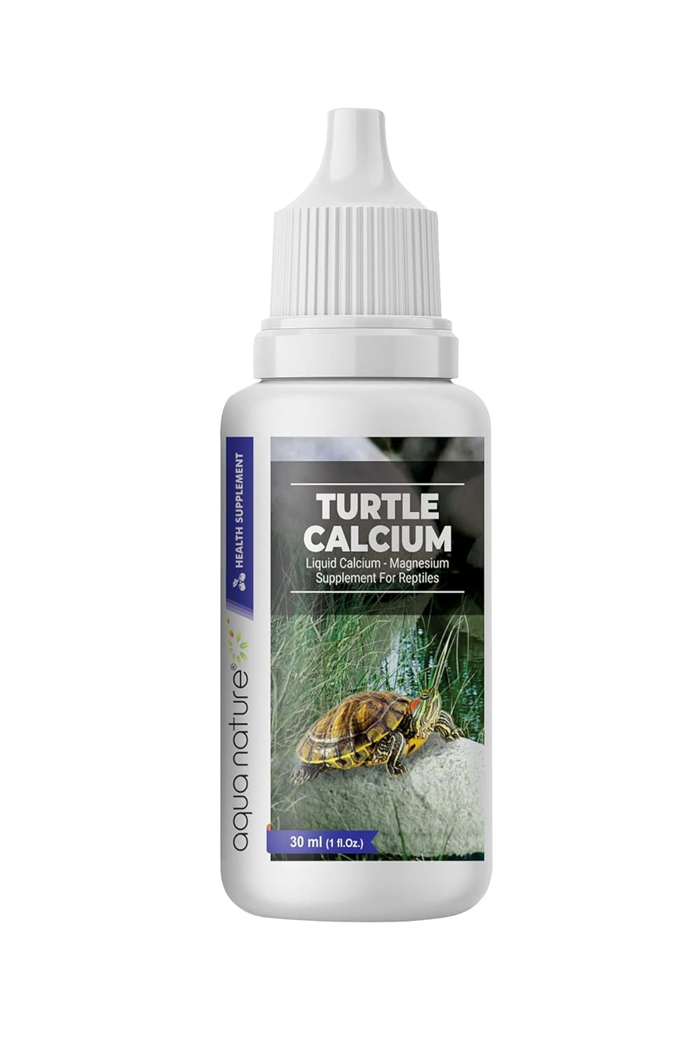 AquaNature® Special Combo Turtle Vitamin & Turtle Calcium Health Supplement 30ml Each - Image 2
