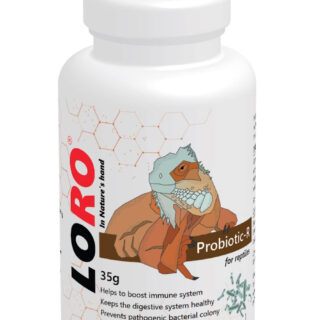 Loro Probiotic-R: Advanced Probiotic Supplements for Breeding Reptiles. Boosts Body Weight, Strengthens Immunity, Aids Breeding, and Protects Against Illness