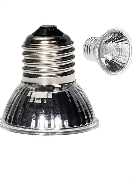 rizopets Reptile Heat Bulb, Full Spectrum UVA/UVB E27 Socket Base Basking Bulb for Turtle, Reptiles, Amphibians, Aquarium Tank & Terrarium (75 Watt, Pack of 01) - Image 2