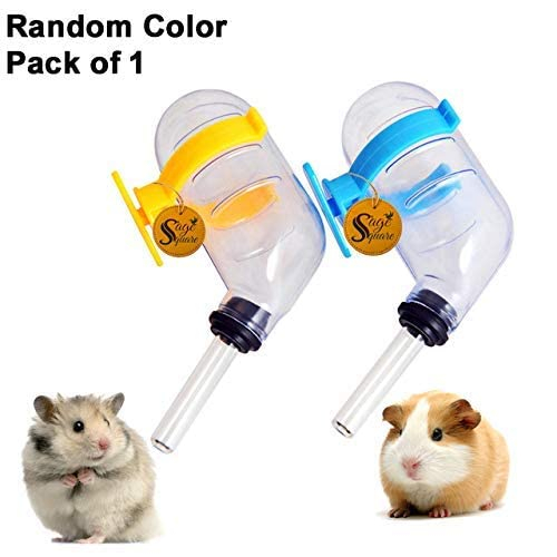 Sage Square Leak Proof Water Bottle for Hamster/Gerbil/Mice/Guinea Pig/Ferret/Rabbit (Random Color) (60 ML) - Image 2