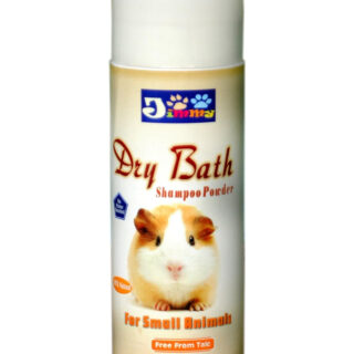 JiMMy Pet Products Dry Bath - Shampoo Powder for Small Animals No Water Needed (150gm)