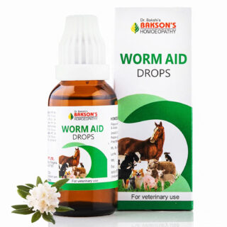 Bakson Veterinary | Worm Aid Drops | Deworming Medicine for Pets | Worm Infestation Medicine | Pet Deworming | Easy to Use | Safe Medicine | No Side Effects | 30ML