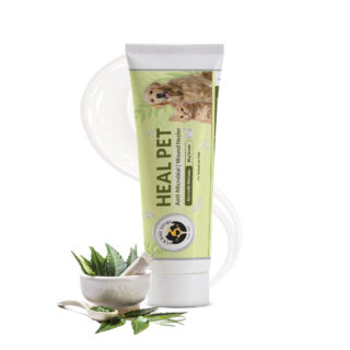 Fur Ball Story Heal Pet Burn & Wound Healing Cream 60gm | Ayurvedic Pet Cream | Heals Cuts, Burns & Wounds in Dogs & Cats | Vet Recommended