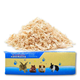 Foodie Puppies Natural Birch Wood Flakes – 1kg (Pack of 1), Odor-Control Pet Bedding for Hamsters, Mice, Gerbils, Rabbits, Guinea Pigs I Safe & Hygienic Wood Shavings for Small Animal Cages & Habitats
