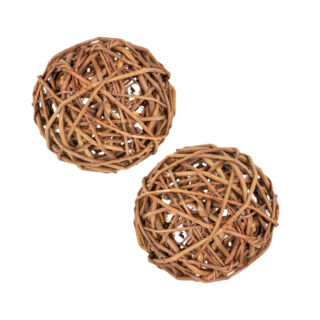 My Eden chew Toys for Rabbit pet, Set of Two Balls