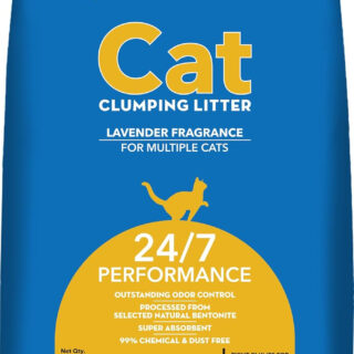 Drools Bentonite Cat Litter (For multiple cats) , Lavender Flavor 5 kg Pack