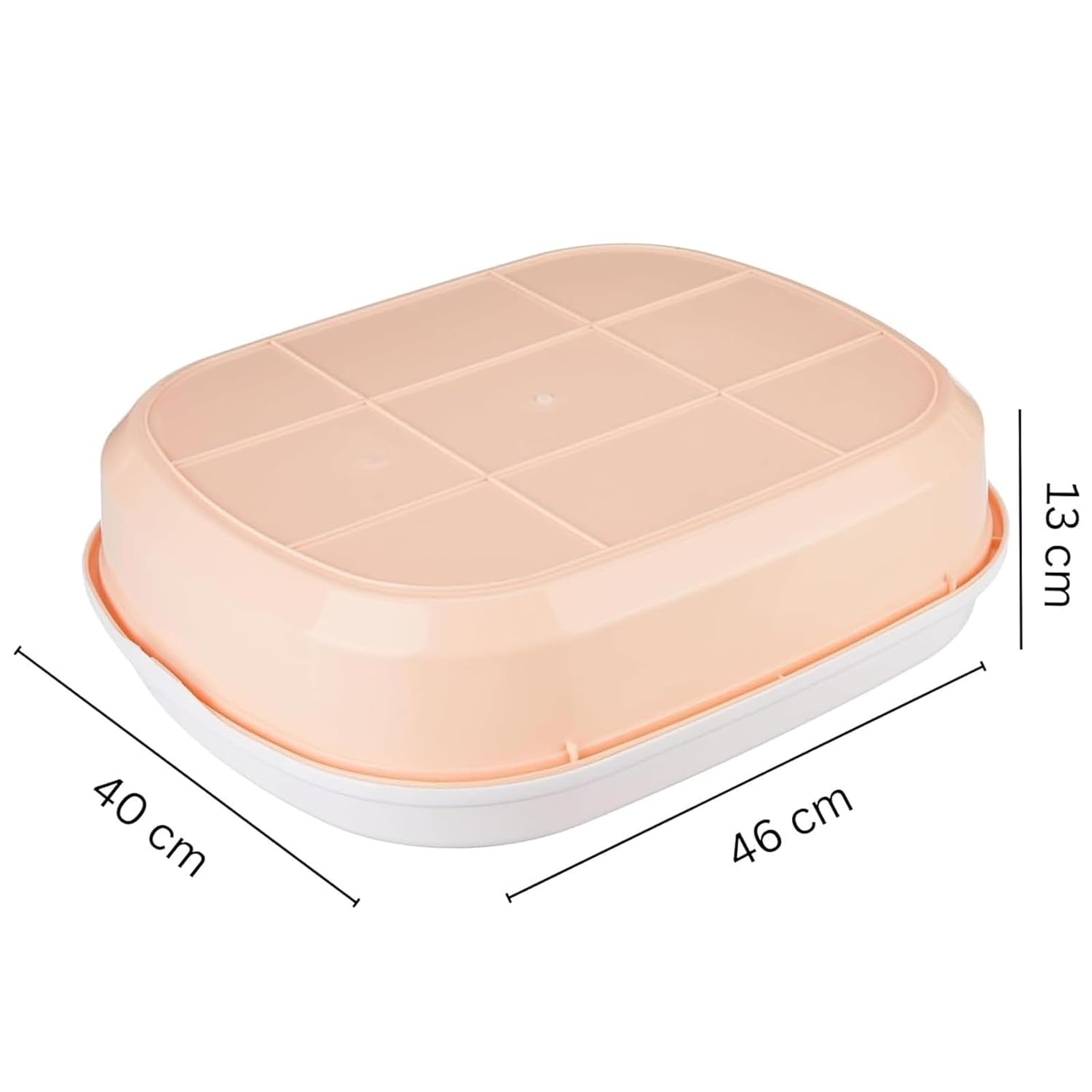 Emily Pets Cat Litter Tray Box with Free Scooper for Cat, Kitten & Bunnies (Color May Vary) - Image 2